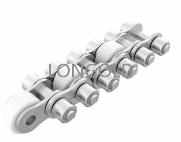 帶特殊側置滾輪不銹鋼輸送鏈 帶特殊側置滾輪不銹鋼輸送鏈