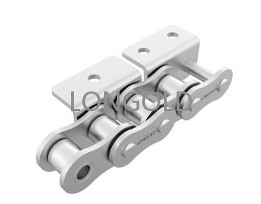 帶WA型附件A系列不銹鋼滾子鏈 帶WA型附件A系列不銹鋼滾子鏈