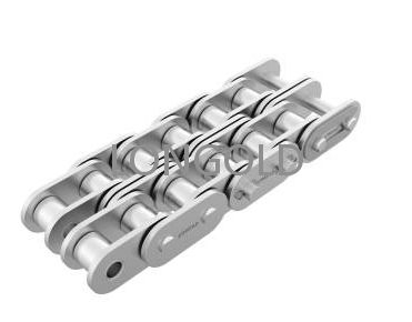 不銹鋼短節距直鏈板A系列雙排滾子鏈 不銹鋼短節距直鏈板A系列雙排滾子鏈