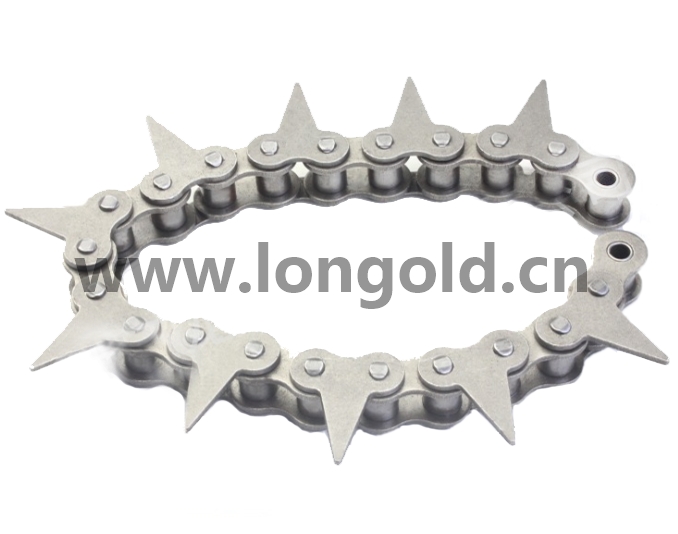 帶尖刺附件A系列小型輸送鏈 帶尖刺附件A系列小型輸送鏈