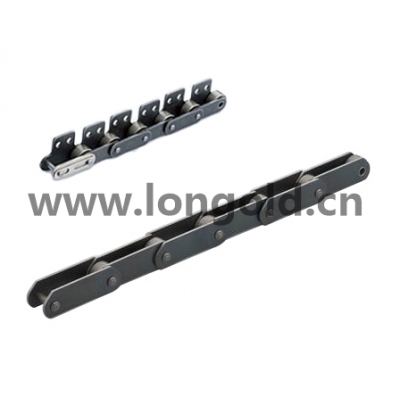 每2節(jié)帶單邊直立板附件雙倍節(jié)距鏈 每2節(jié)帶單邊直立板附件雙倍節(jié)距鏈